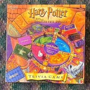 Harry Potter and the Sorcerer’s Stone Trivia Game NWOT